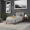 Flash Furniture Bedford Headboard, Twin Size, Gray Fabric HG-HB1704-T-LG-GG - alternate 2